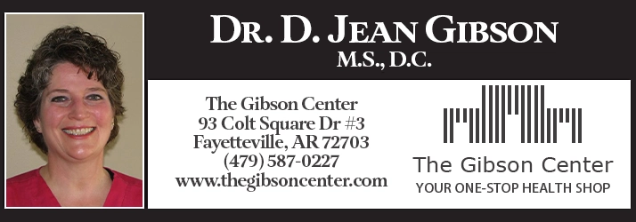 Chiropractor Fayetteville AR Jean Gibson Newspaper Column